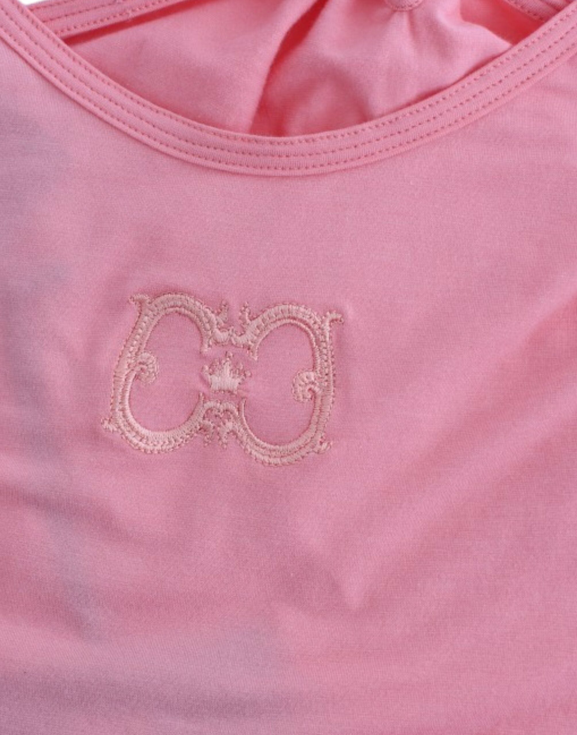 Cavalli rosa Baumwoll-Tanktop