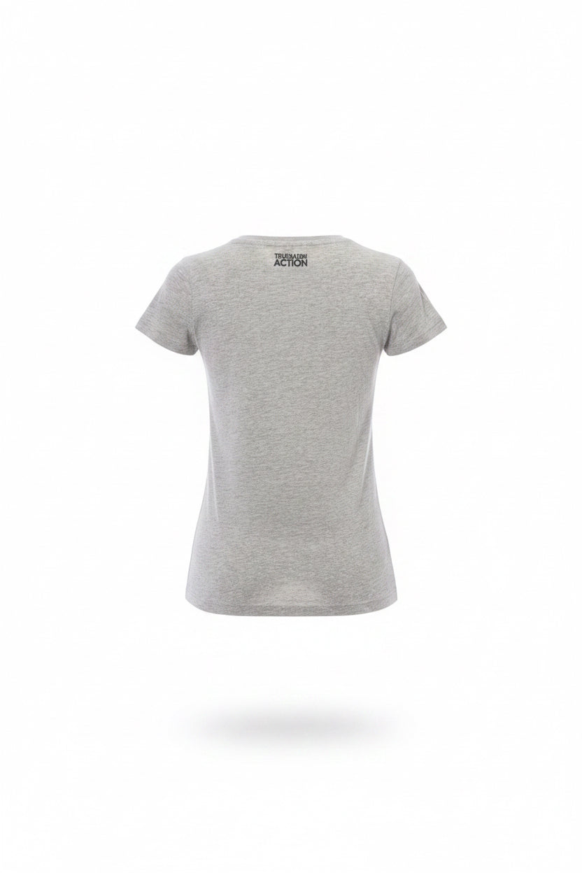 Trussardi Action Graues Baumwoll-Damen-Oberteil