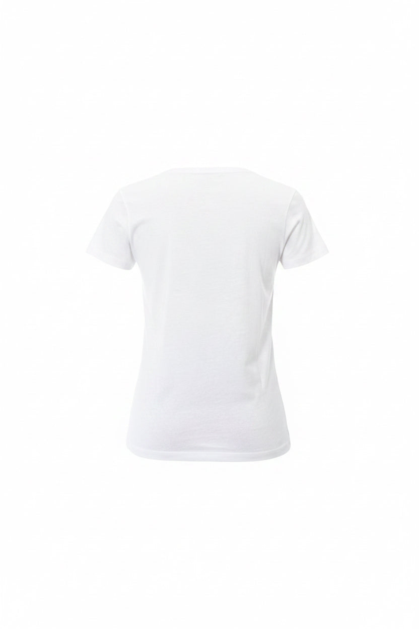 Trussardi Action Weißes Baumwoll-Damen-T-Shirt