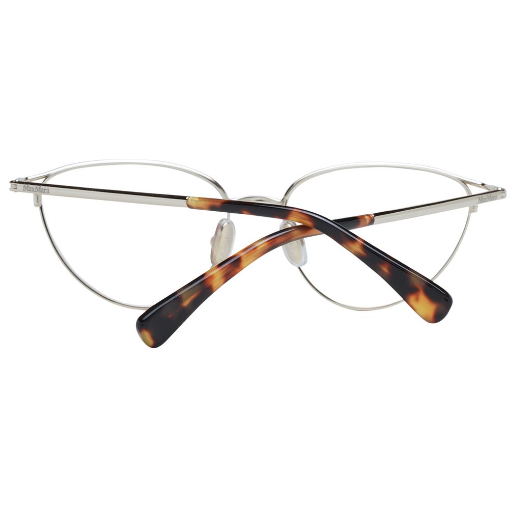 Lunettes (montures) Max Mara en métal doré