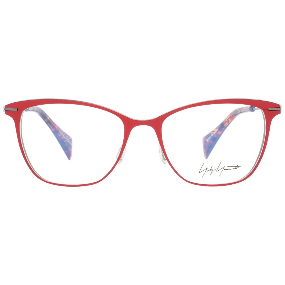 Yohji Yamamoto Red Women Glasses Frame