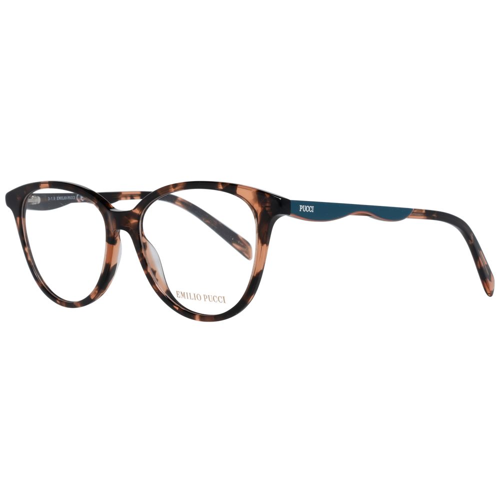 Emilio Pucci Brown Plastic Glasses (Frames)