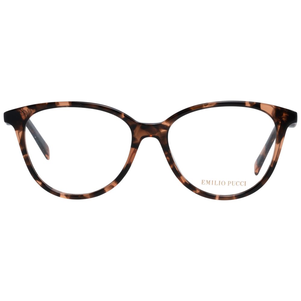 Emilio Pucci Brown Plastic Glasses (Frames)
