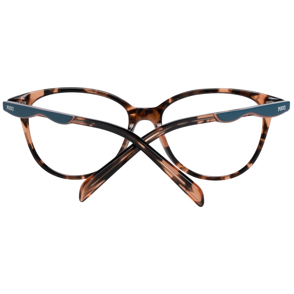 Emilio Pucci Brown Plastic Glasses (Frames)