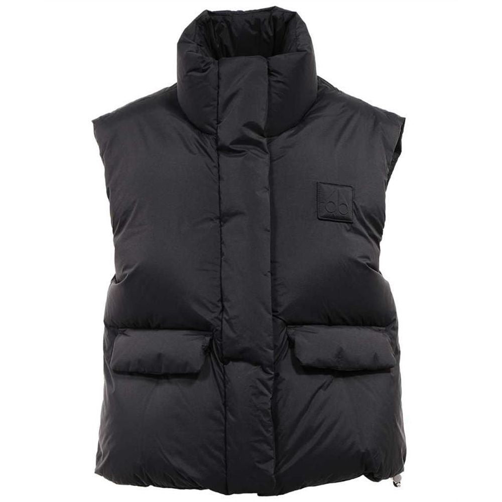 Moose Knuckles Black Nylon Women Vest