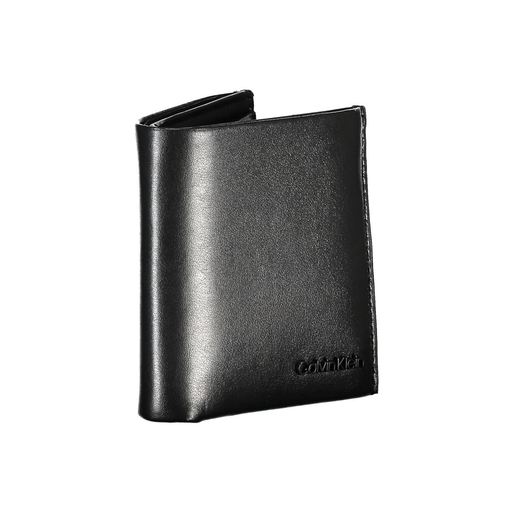Calvin Klein Nero Herren Ledergeldbörse