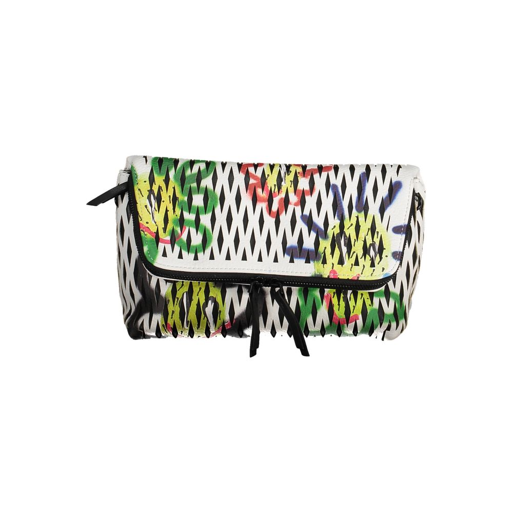 Sac à main Desigual blanc en polyuréthane pour femme