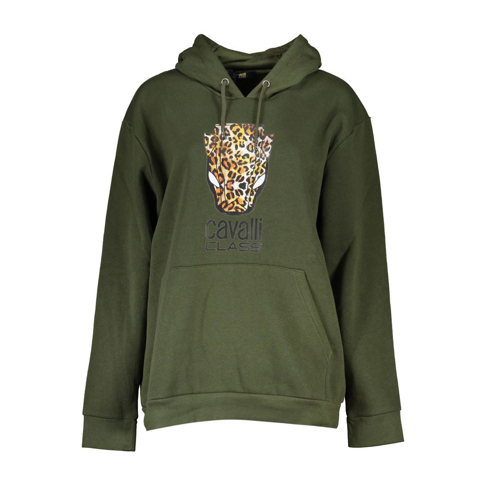 Cavalli Class Verde Women Sweatshirt
