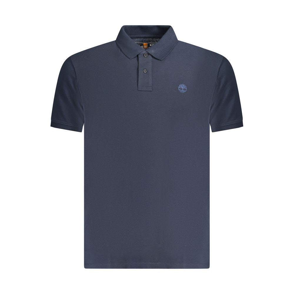 Polo homme en coton bleu Timberland