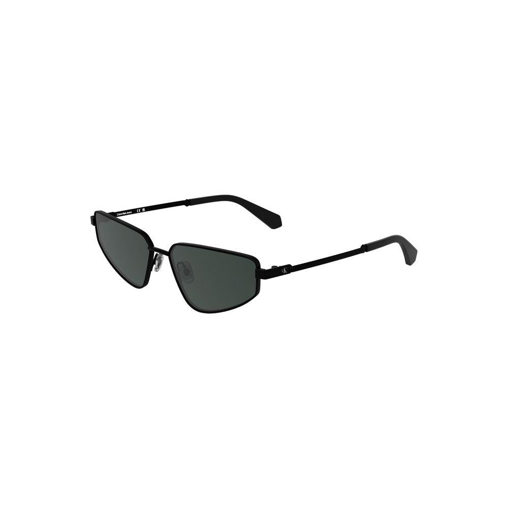 Calvin Klein Black Metal Damen-Sonnenbrille