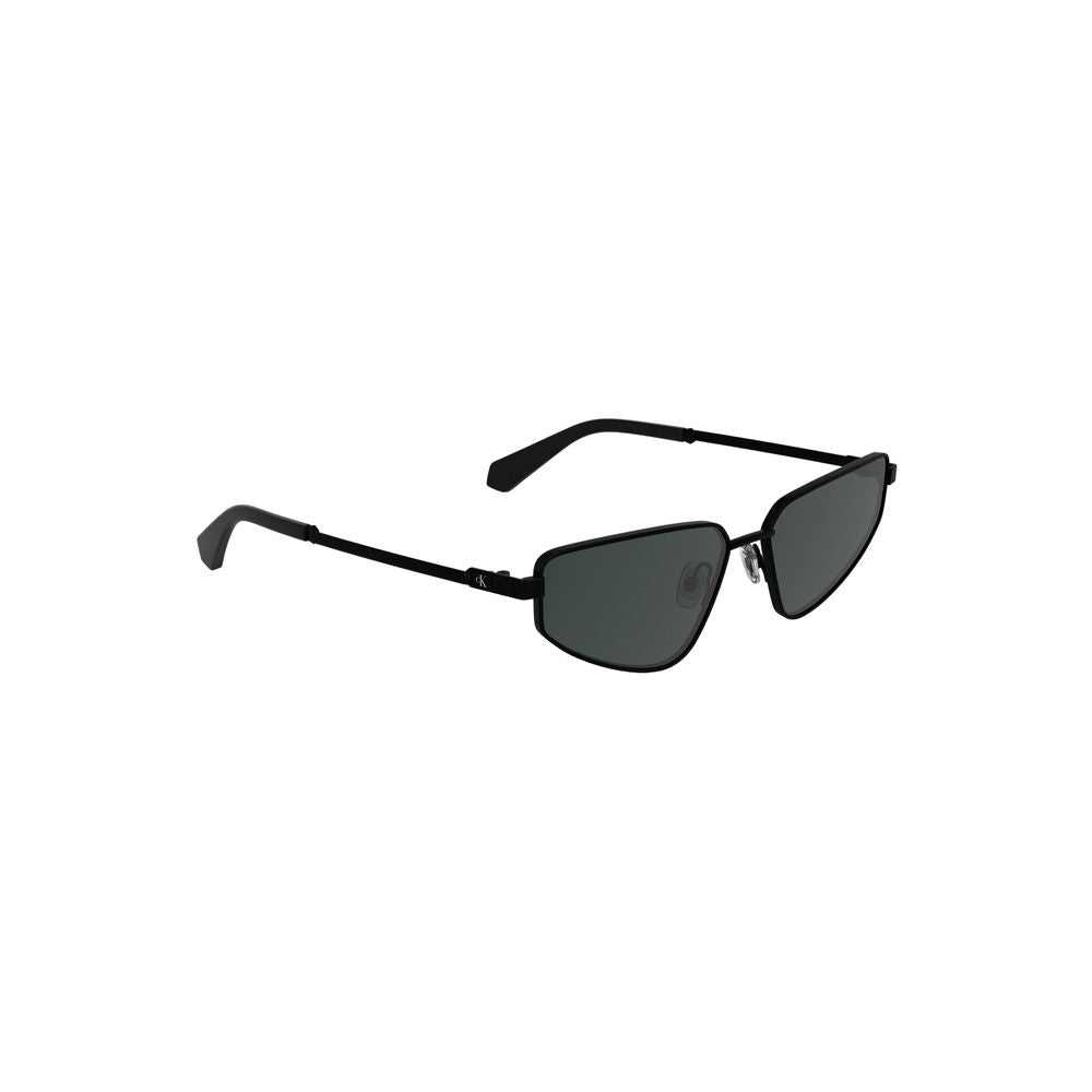 Calvin Klein Black Metal Damen-Sonnenbrille
