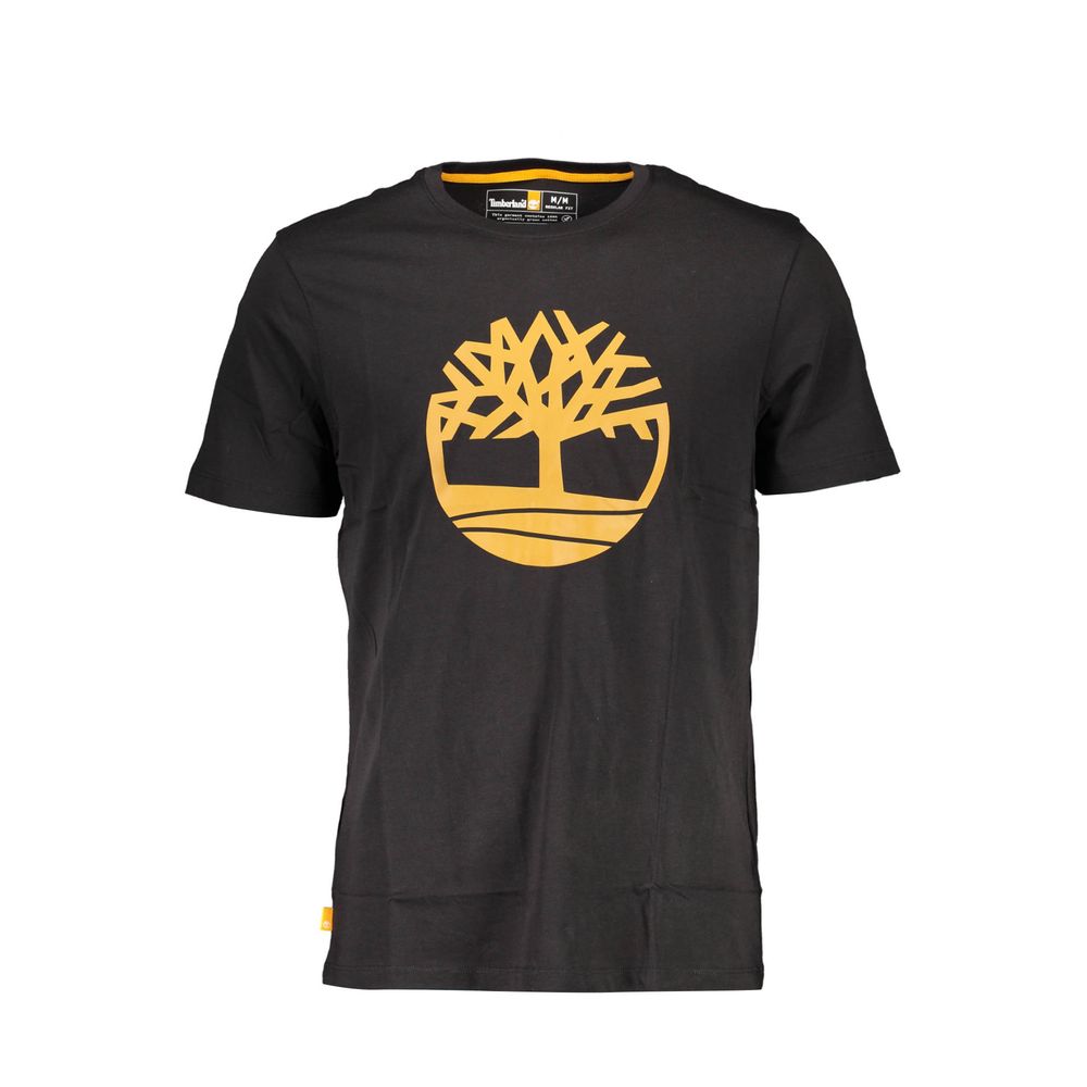 Timberland Herren T-Shirt aus schwarzer Bio-Baumwolle