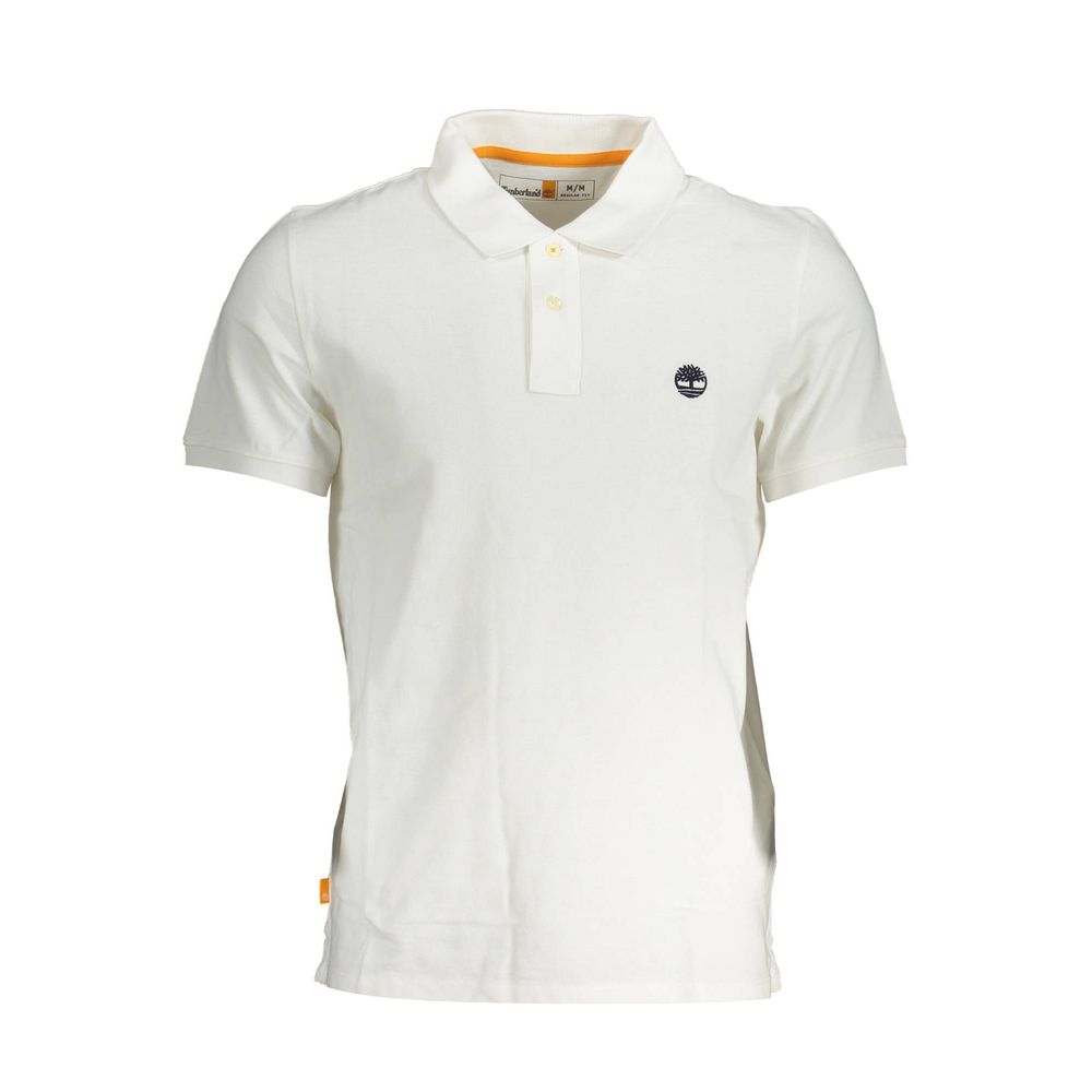 Timberland Bianco Baumwoll-Polohemd für Herren