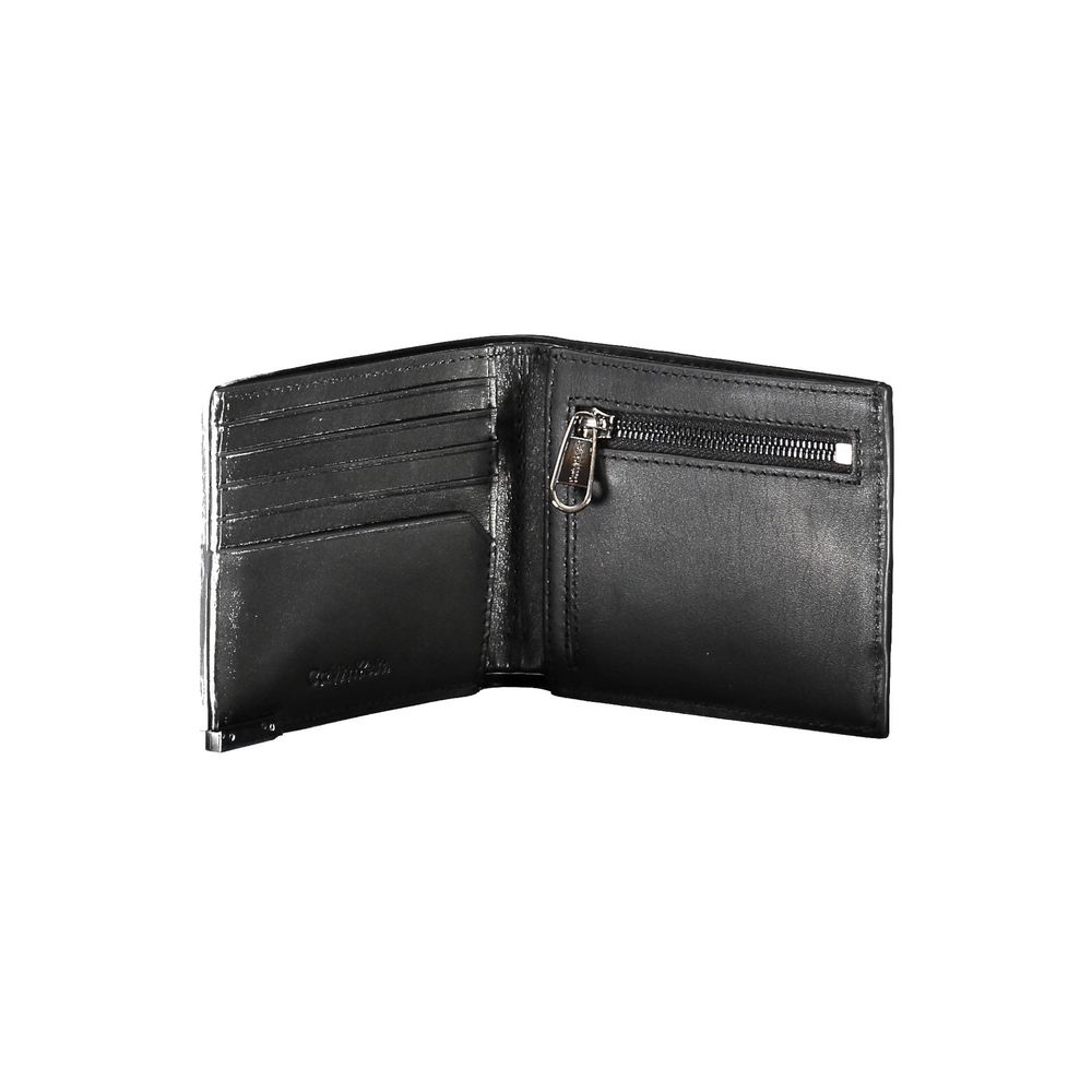 Calvin Klein Nero Herren Ledergeldbörse