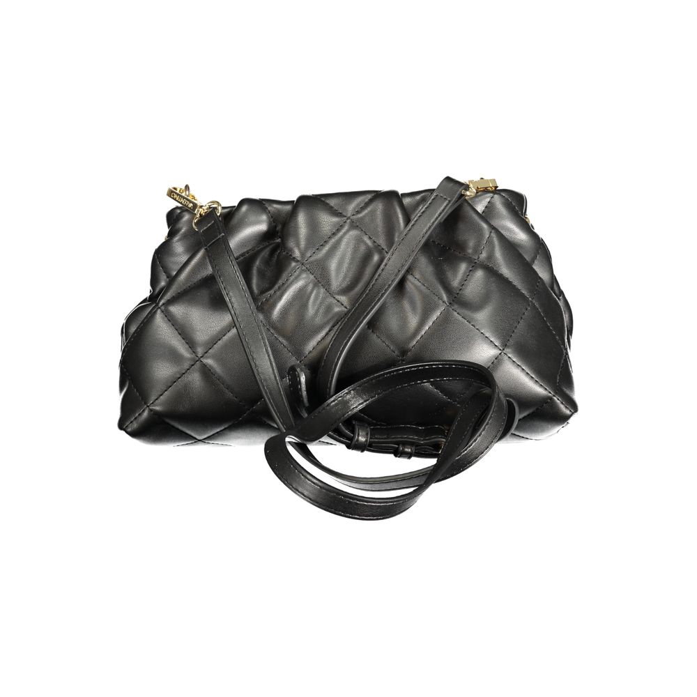 Mario Valentino Black Polyethylene Women Handbag
