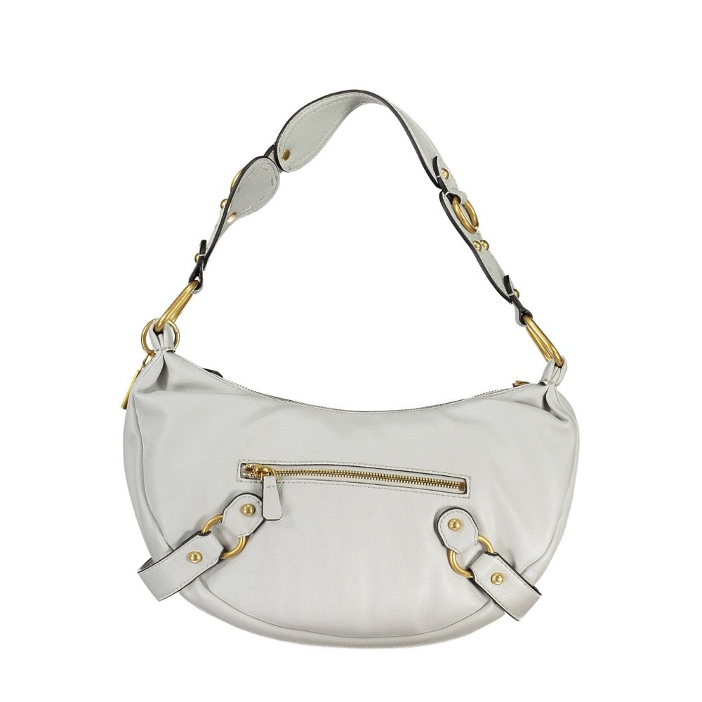 Guess Jeans Grigio Polyurethan Damen-Schultertasche
