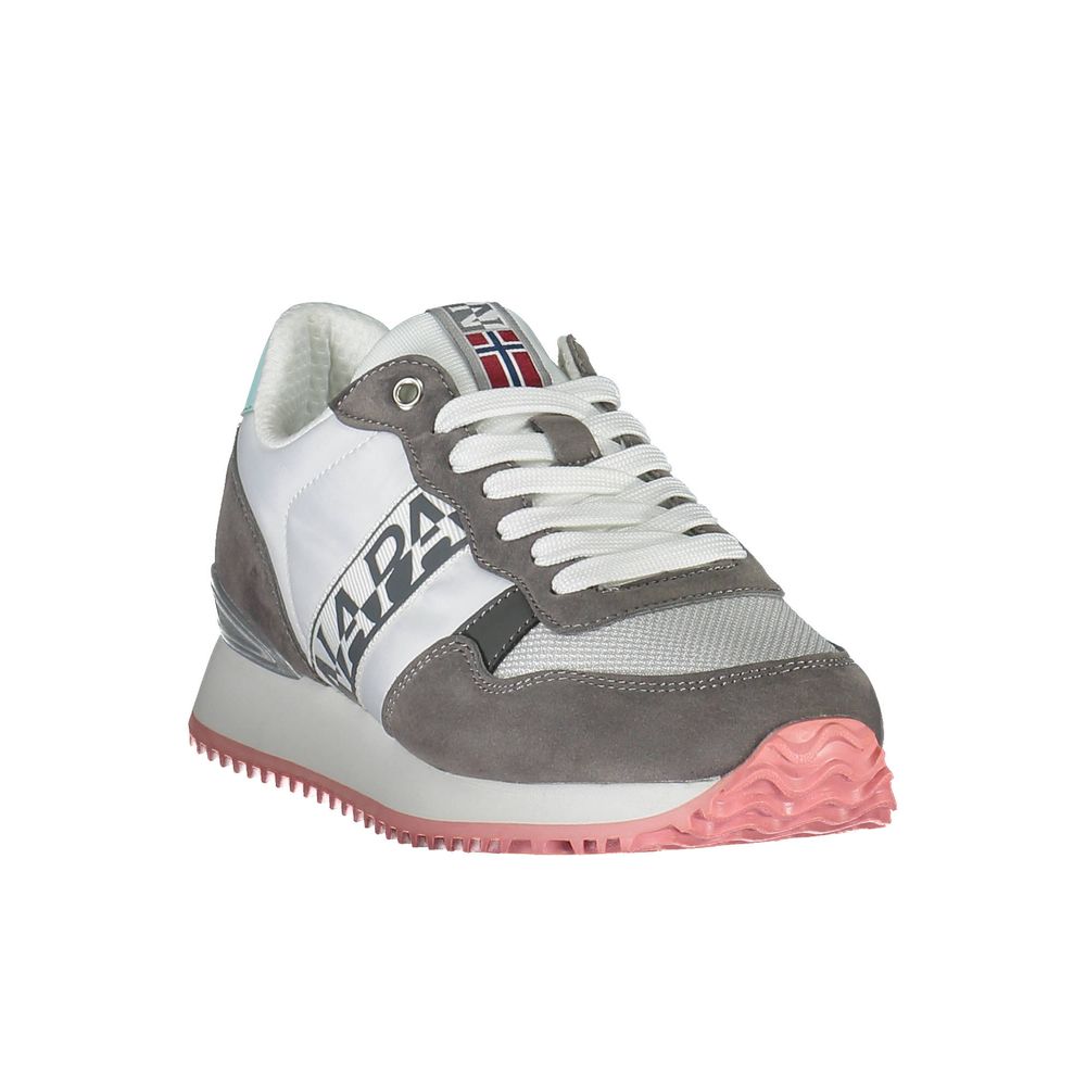 Baskets Napapijri blanches en polyester pour femme