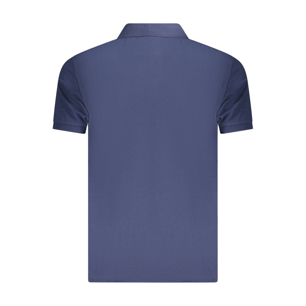 Fila Blaues Baumwoll-Poloshirt für Herren