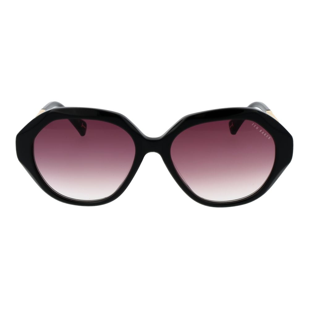 Lunettes de soleil Ted Baker noires en acétate