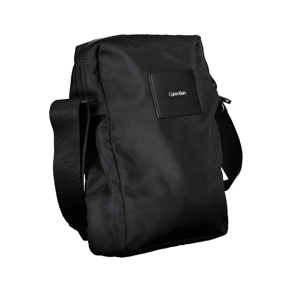 Calvin Klein Schwarze Herren-Umhängetasche aus Polyester