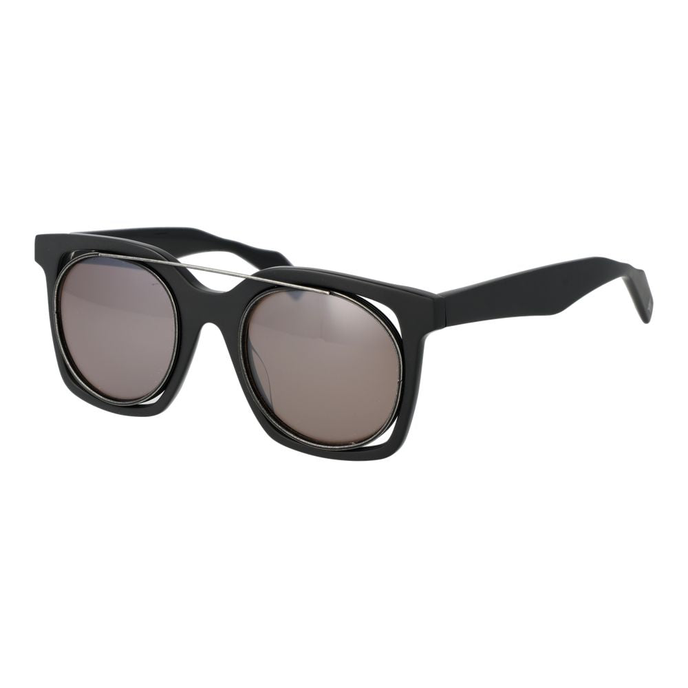 Yohji Yamamoto Gray Unisex Sunglass