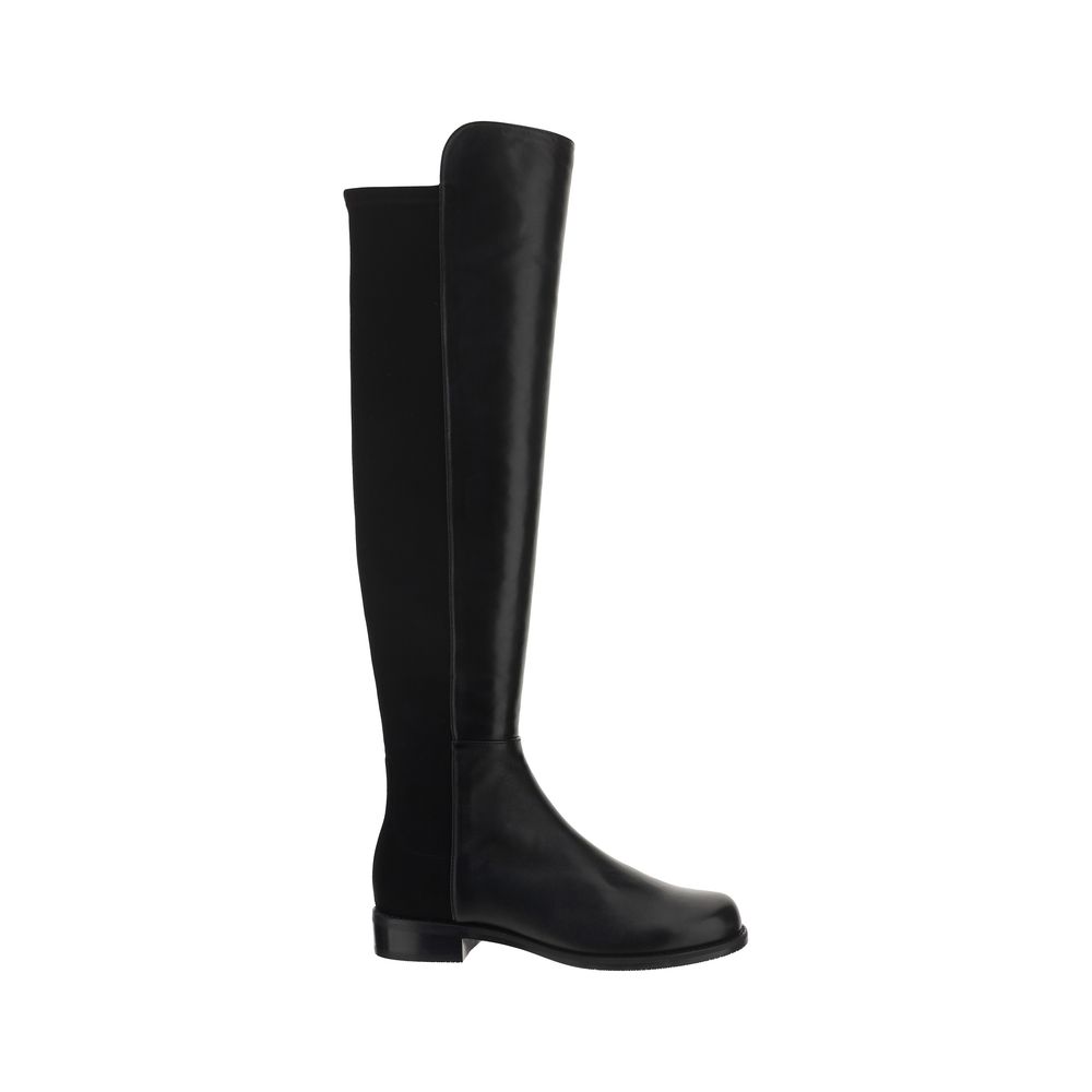 Stuart Weitzman Black Rubber Over The Knee