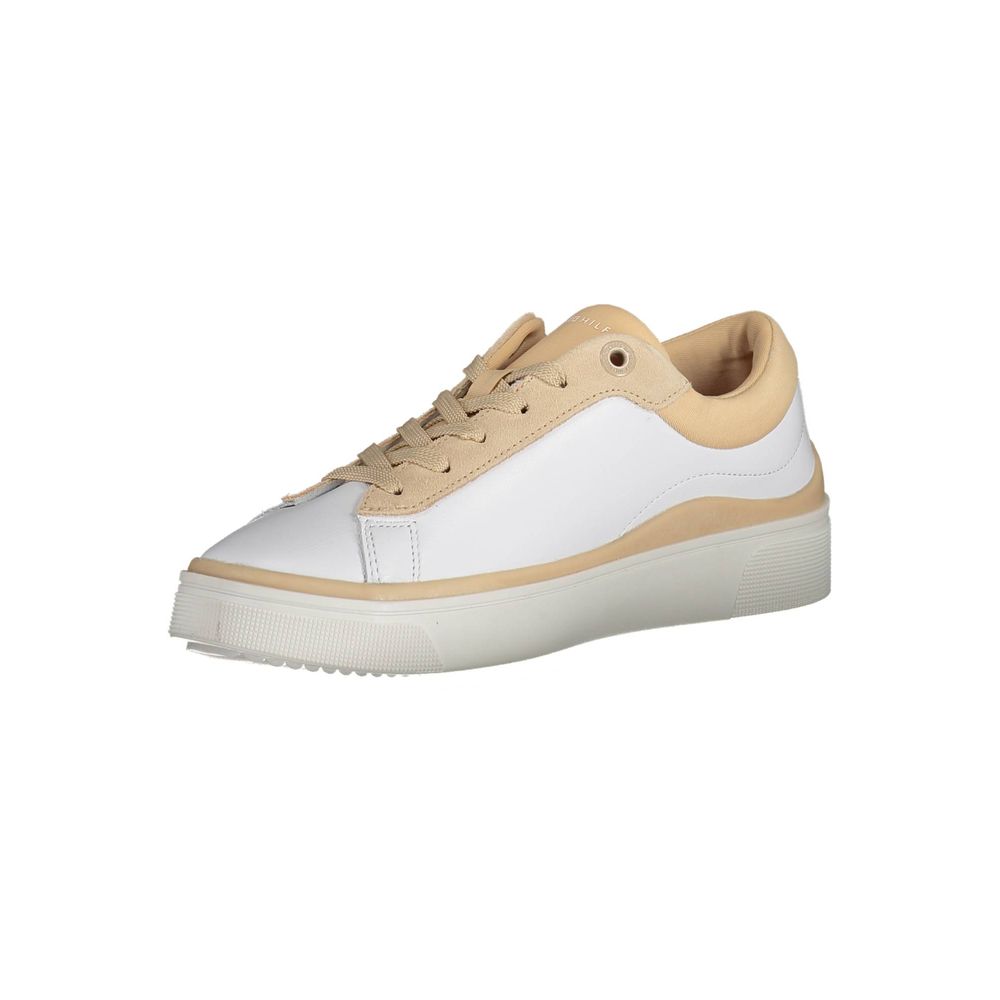 Baskets Tommy Hilfiger en polyester blanc pour femme