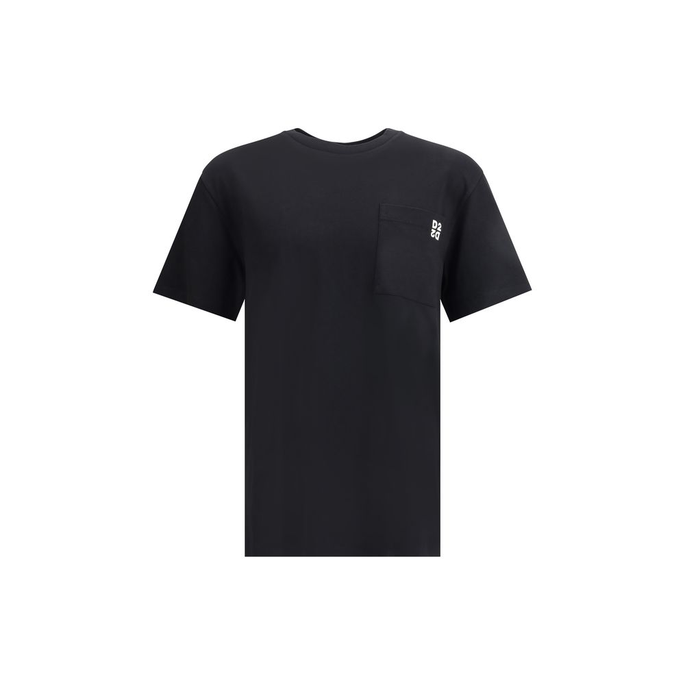 Dsquared² Black Cotton T-Shirt