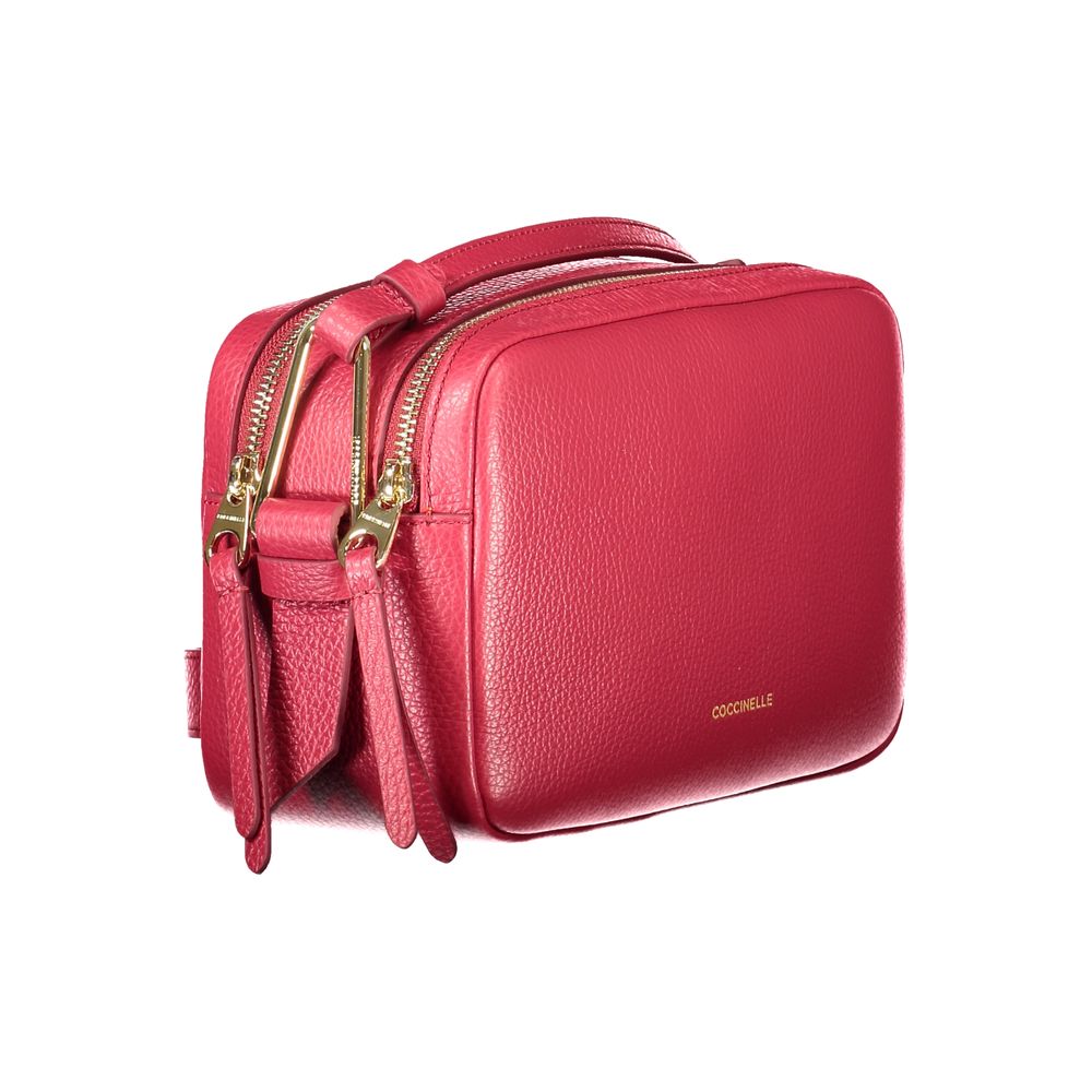 Coccinelle Red Leather Handbag