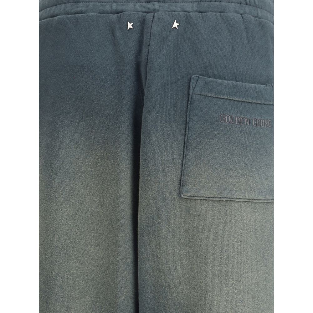 Golden Goose Blaue Jogginghose aus Baumwolle (Sporthose)