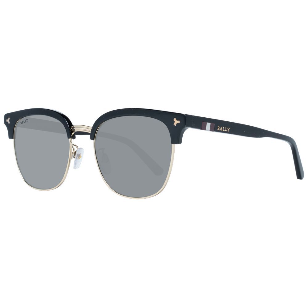 Bally Black Metal Sunglasses