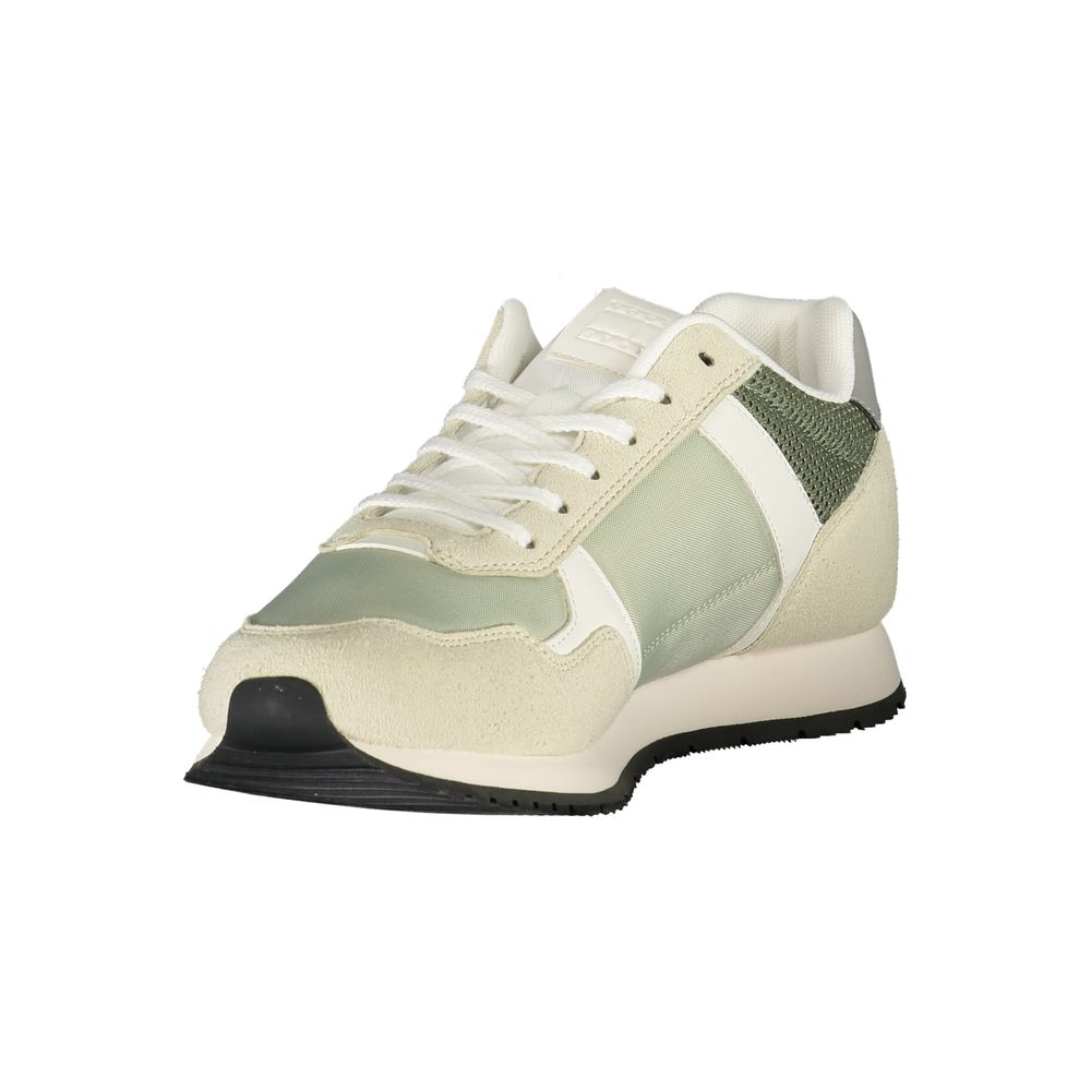 Baskets Tommy Hilfiger vertes en polyuréthane pour homme
