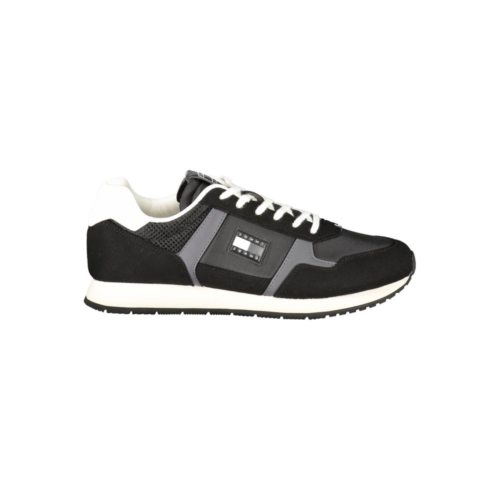 Baskets Tommy Hilfiger en Polyuréthane Noir pour Homme