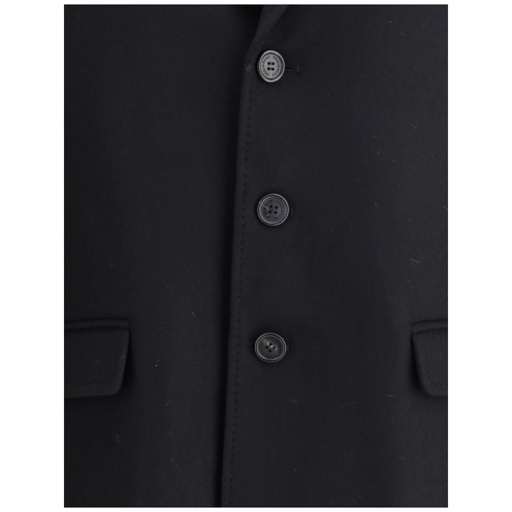 Dsquared² Black Wool Coat