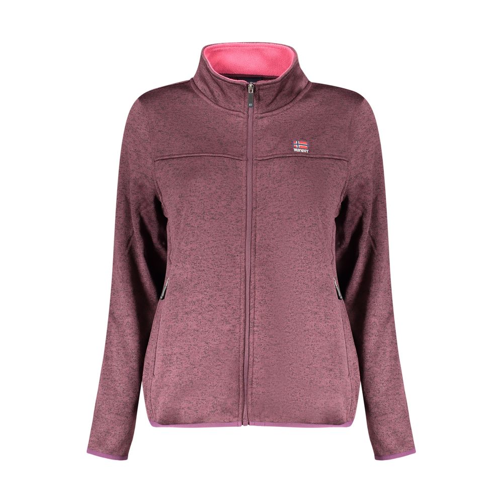 Norwegen 1963 Viola Polyester Damen Sweatshirt