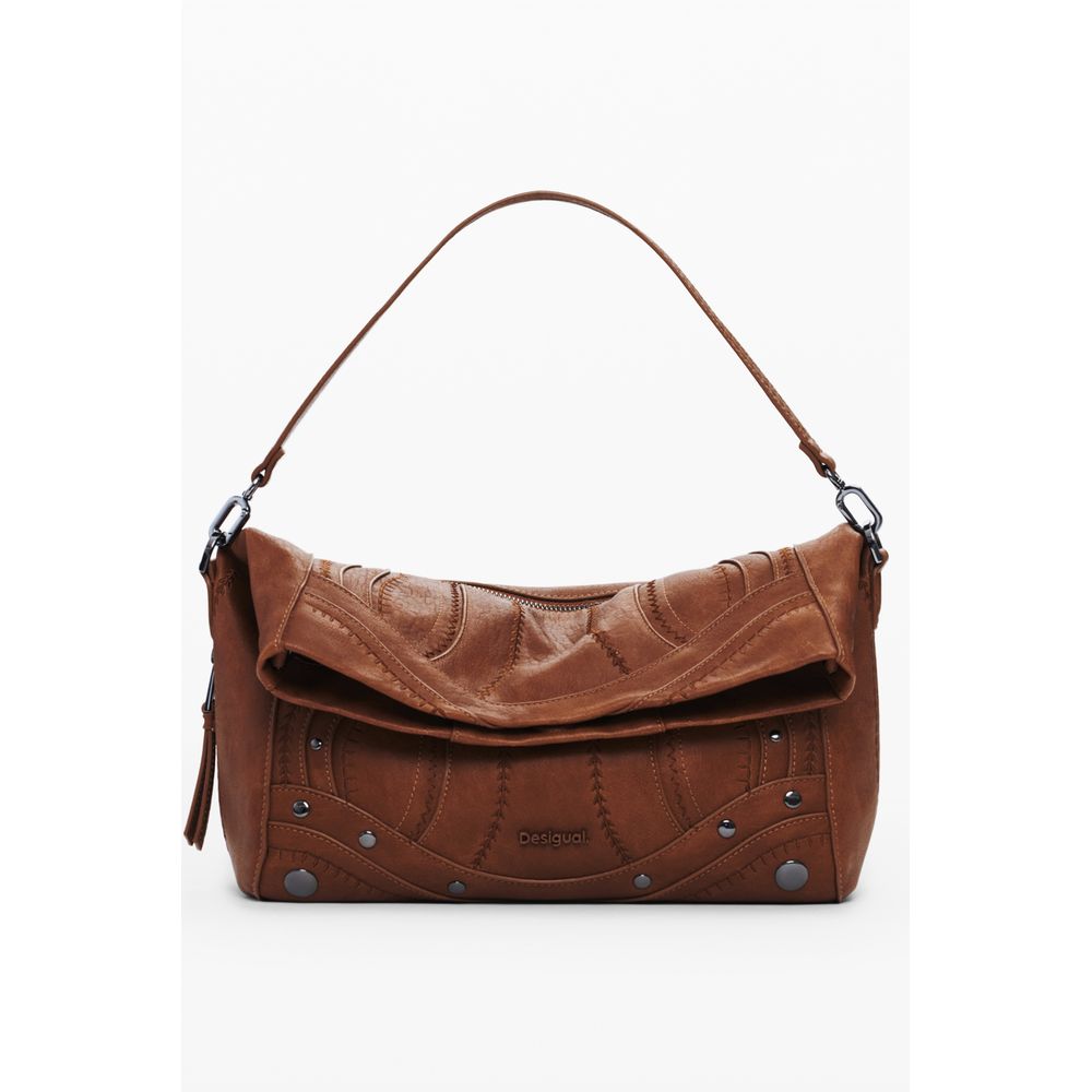 Desigual Brown Polyethylene Women Handbag