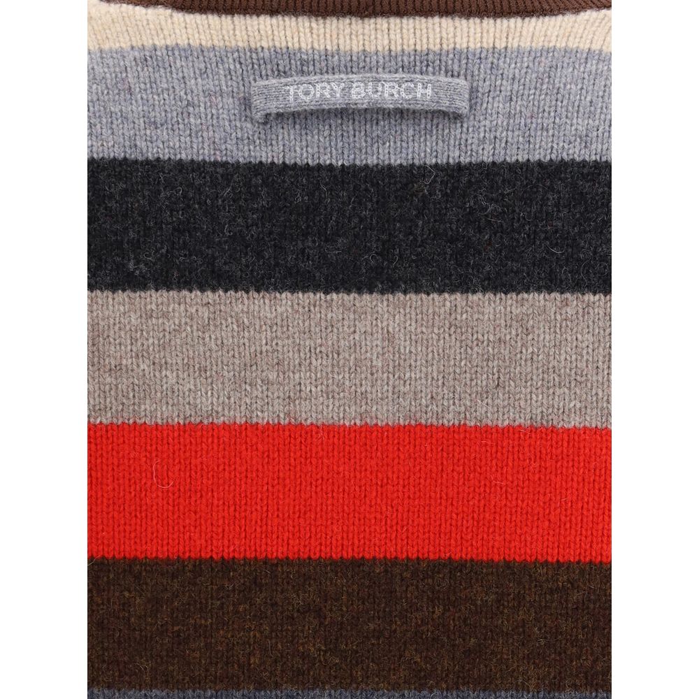 Tory Burch Merino Wool Turtleneck Sweater