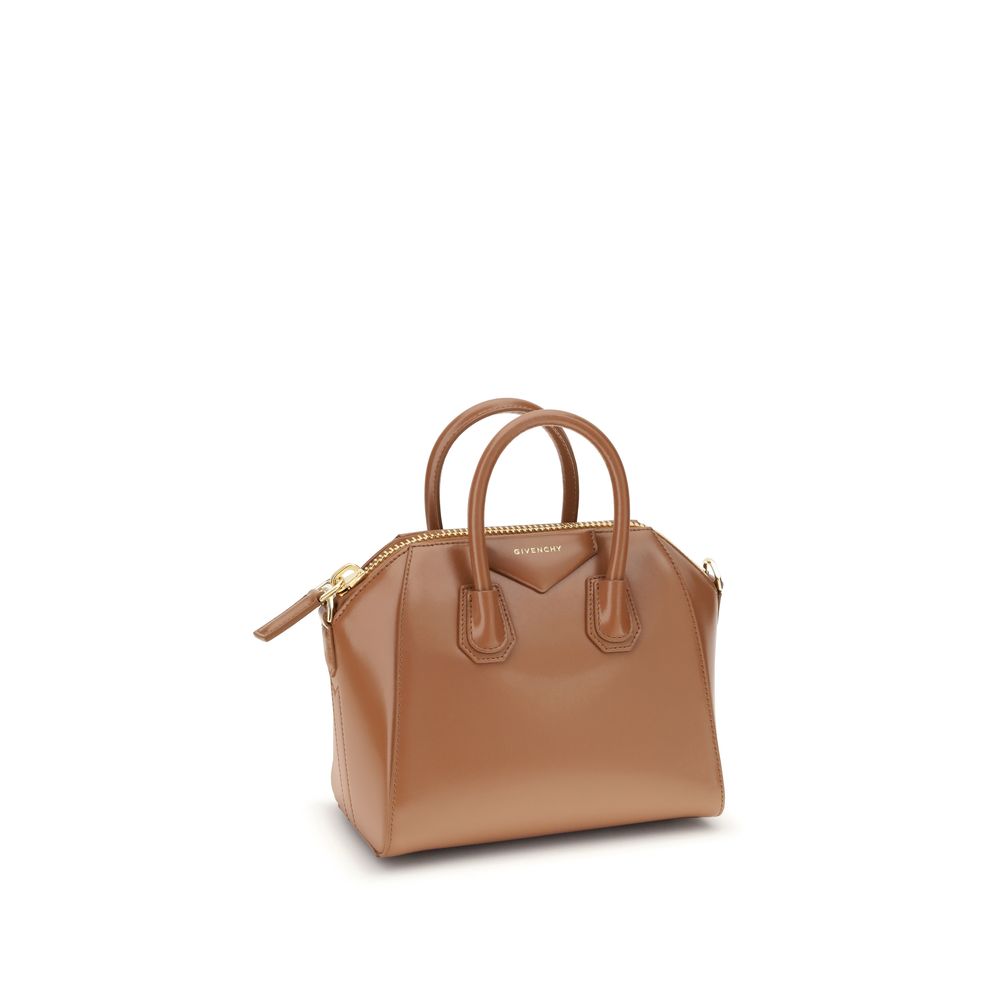Givenchy Brown Calf Leather Bos Taurus Handbag