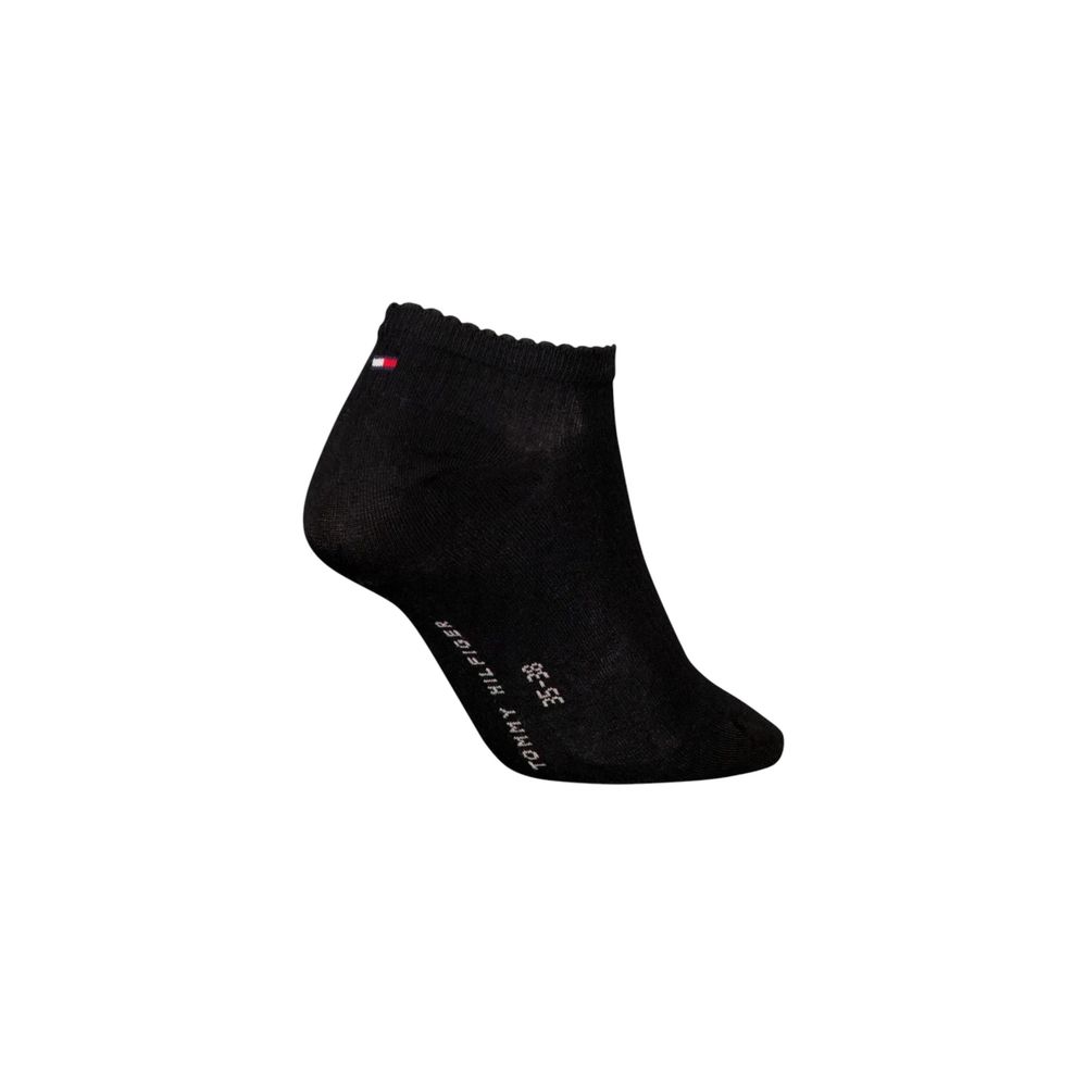 Tommy Hilfiger Black Lyocell Socks