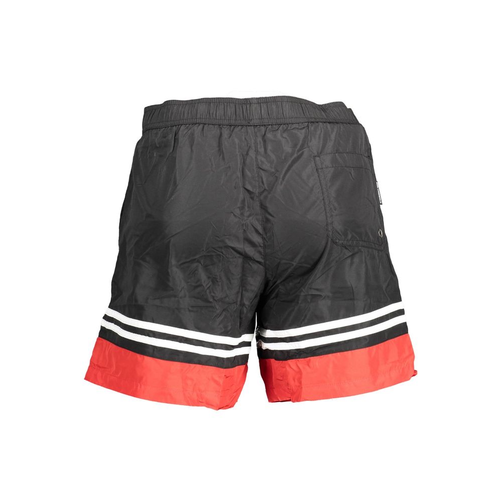 Karl Lagerfeld Black Mens Swim Boxer