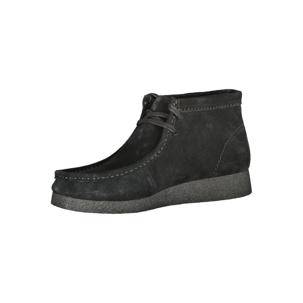 Clarks Nero Leder Herren Sneaker