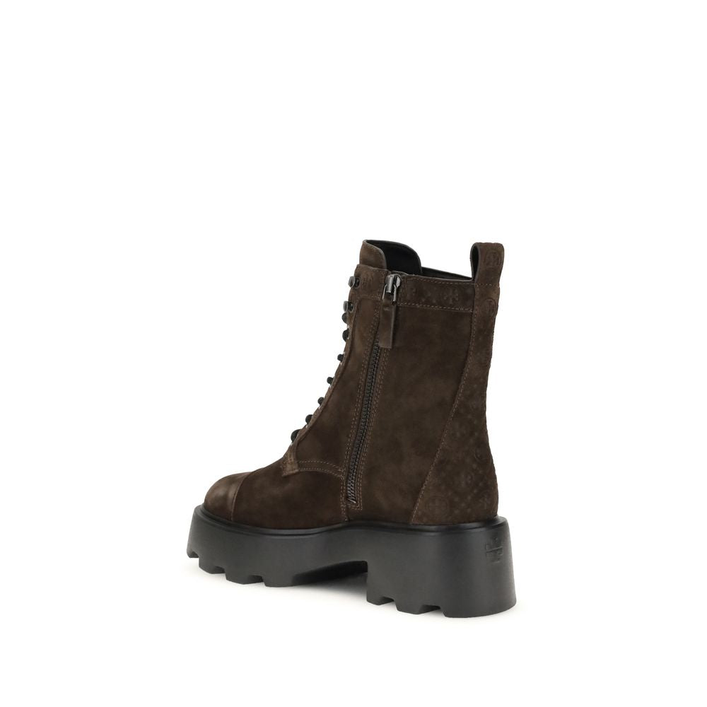 Tory Burch T Ankle Boots with grooved lug sole