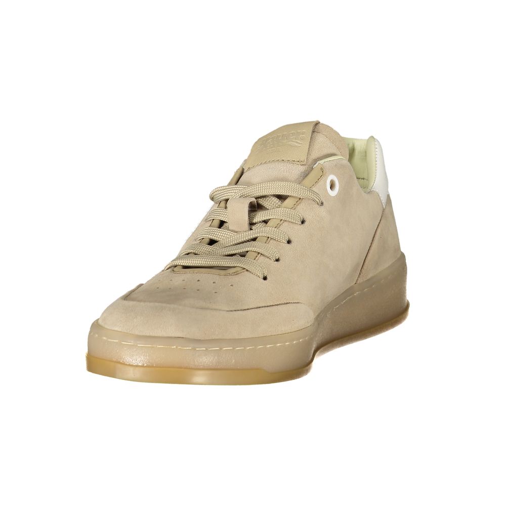 Baskets homme Blauer en cuir beige