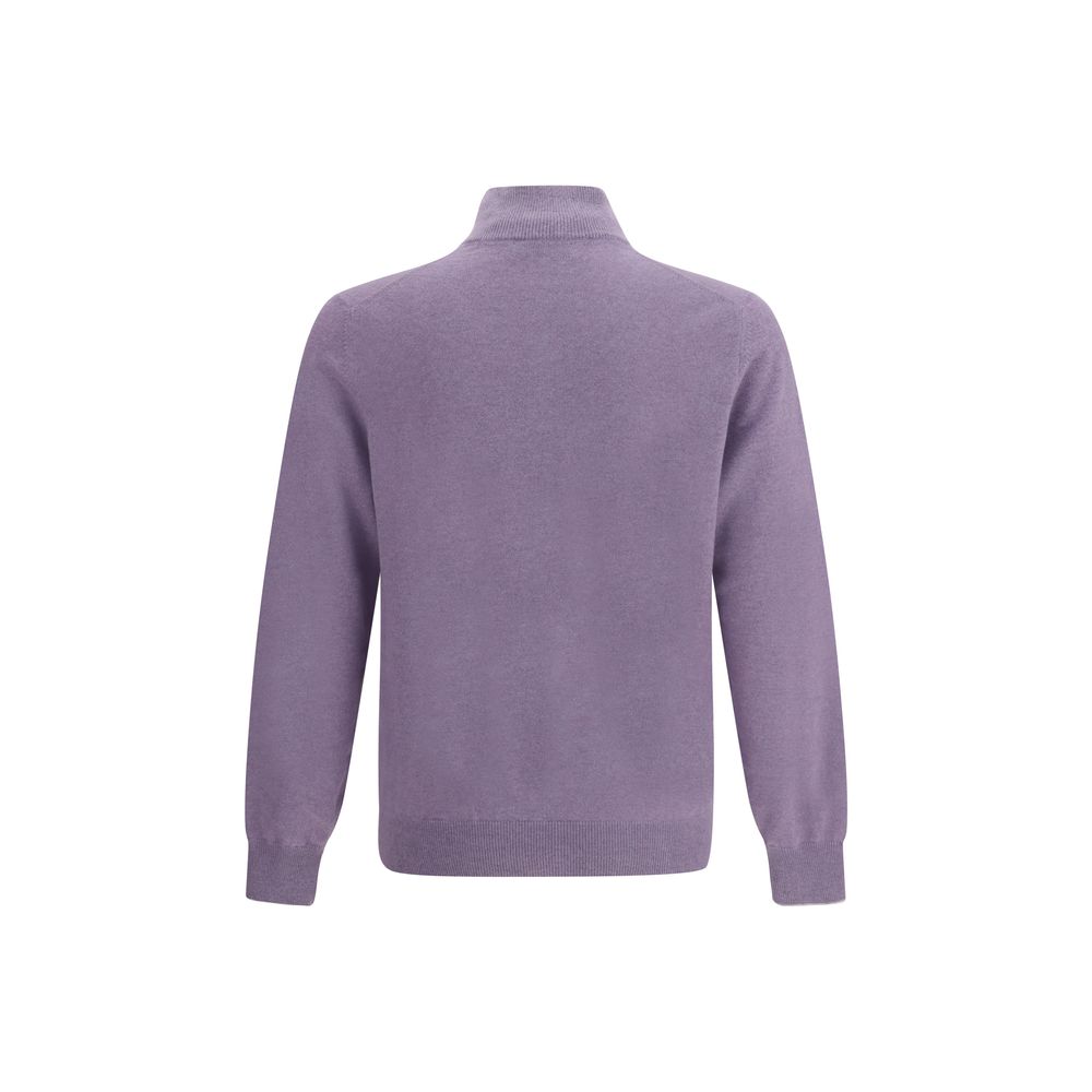 Brunello Cucinelli Purple Cashmere Cashmere Sweater