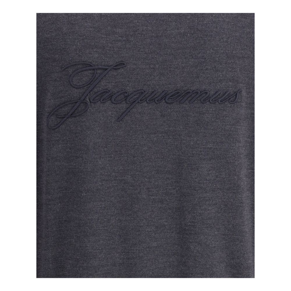 Jacquemus Gray Merino Wool Sweatshirt