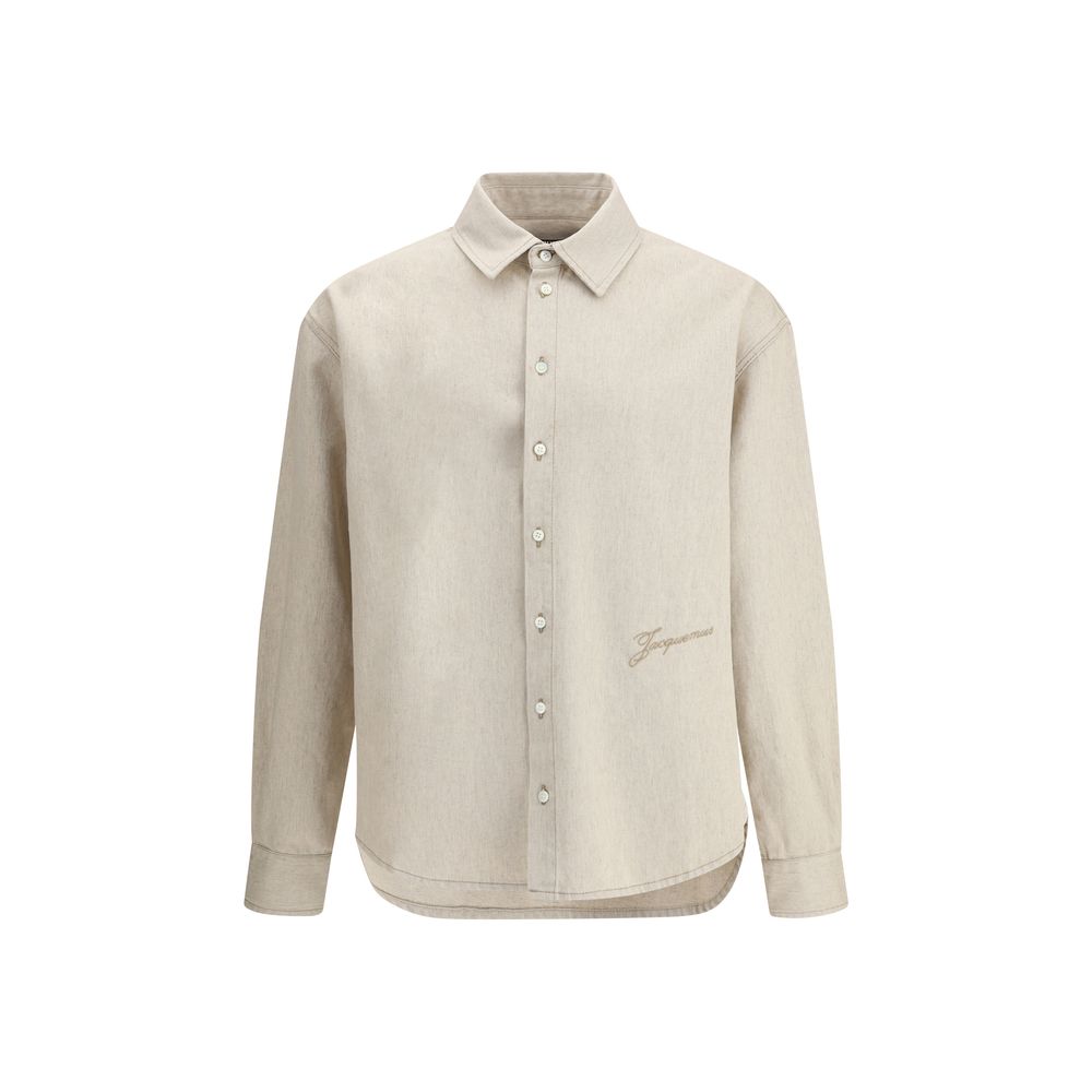 Jacquemus Beige Denim Shirt