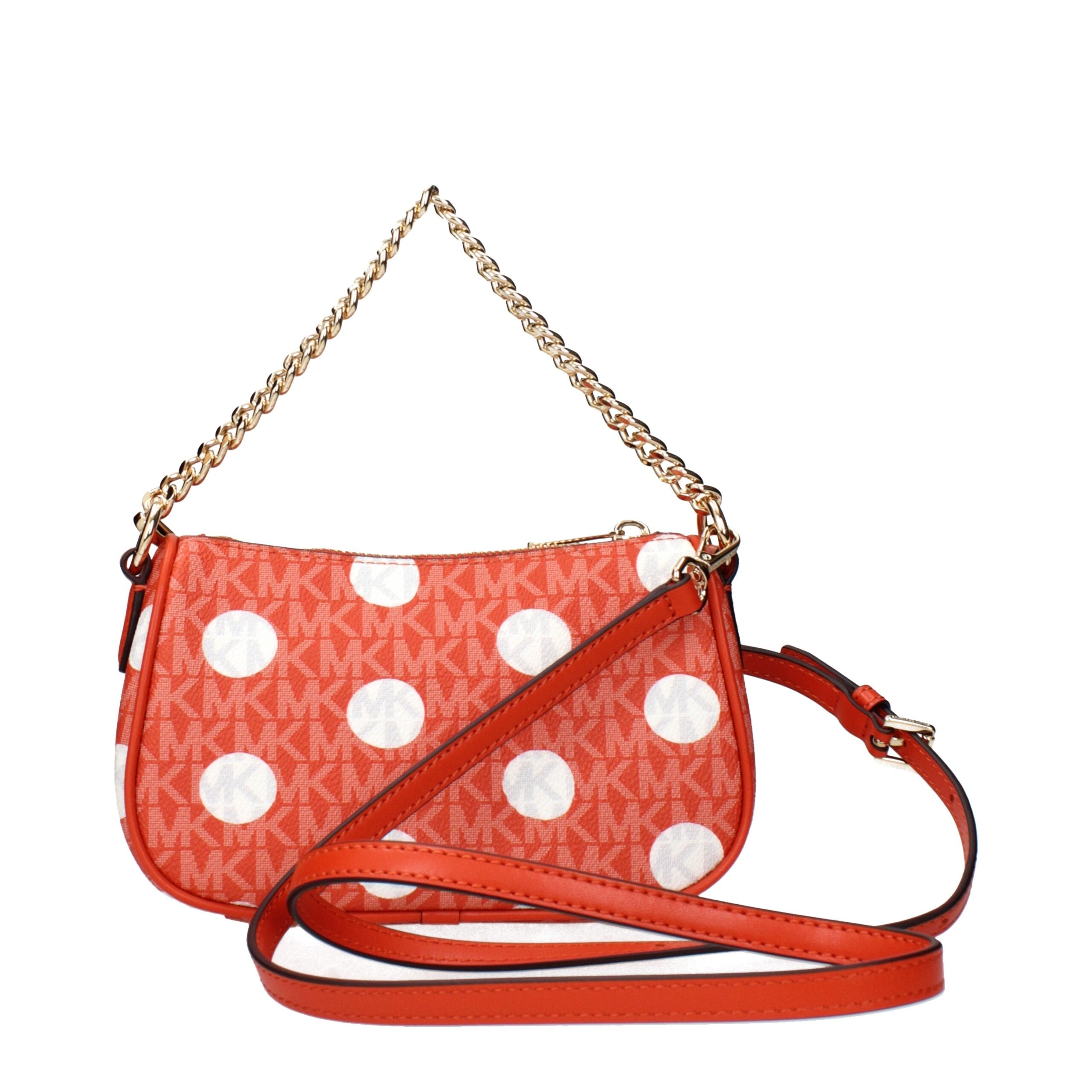Michael Kors Red Fabric Handbag