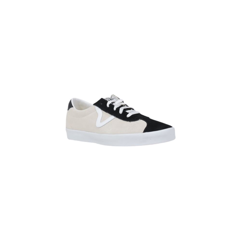 Vans Black And White Suede Leather Sneaker