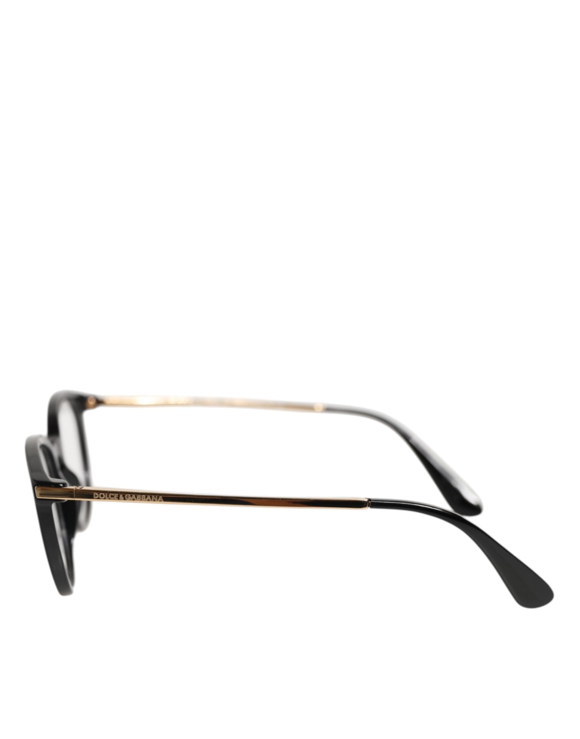 Dolce & Gabbana Black Acetate Cat Eye Frame Eyeglass Reading Glass