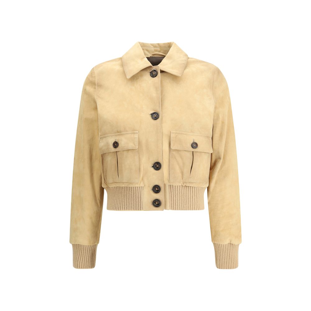 Valstar Beige Leather Jacket